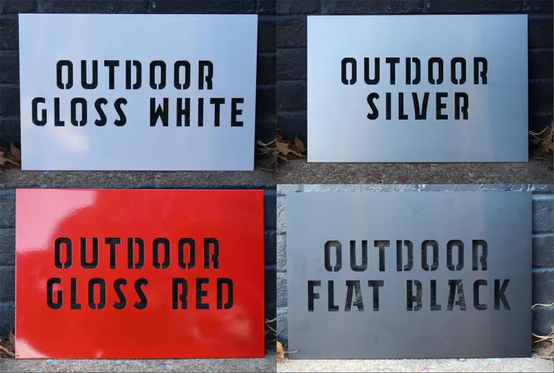 Bee-Themed Metal Welcome Sign