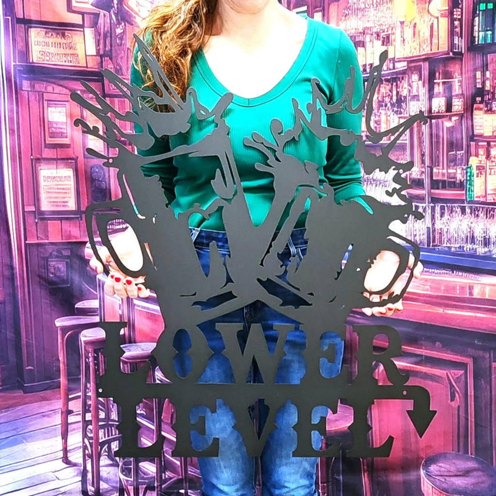 Metal Bar Wall Sign – Home Bar & Indoor Wall Decor